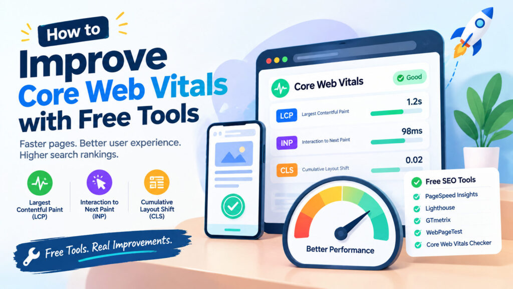 How to Improve Core Web Vitals with Free Tools